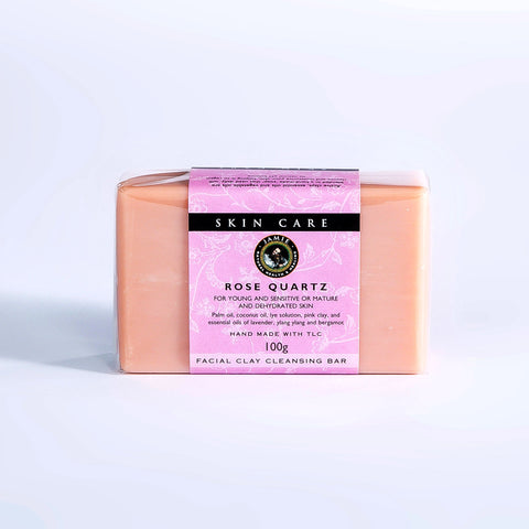 Rose Quartz Facial Clay-Cleansing Bar